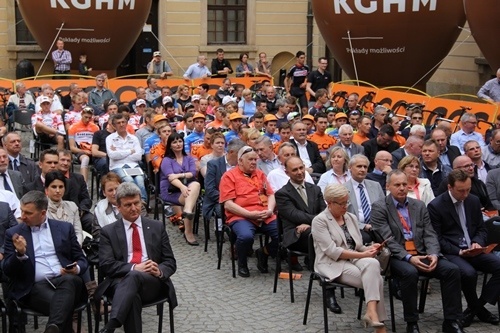 Peleton przyjechał do Akademii Rycerskiej  6
